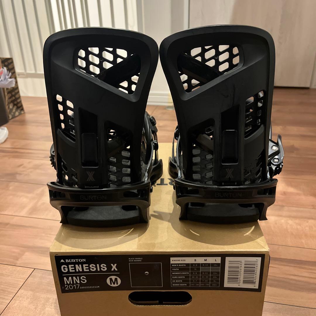 2017 Burton Genesis X メンズ M 黒