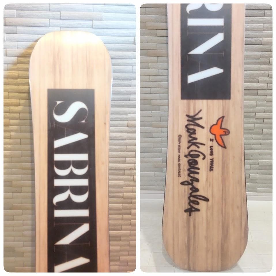 SABRINA サブリナ マークゴンザレス DLX 145cm スノーボード - メルカリ