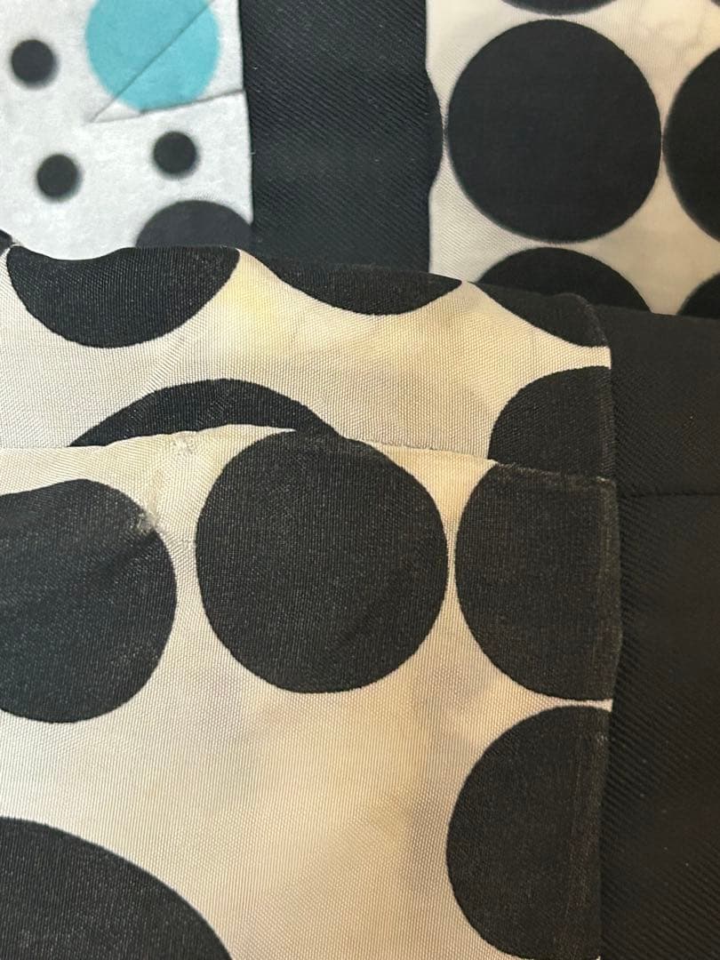 期間限定値下げ コムデギャルソンオムプリュス 水玉 トレンチ - メルカリ