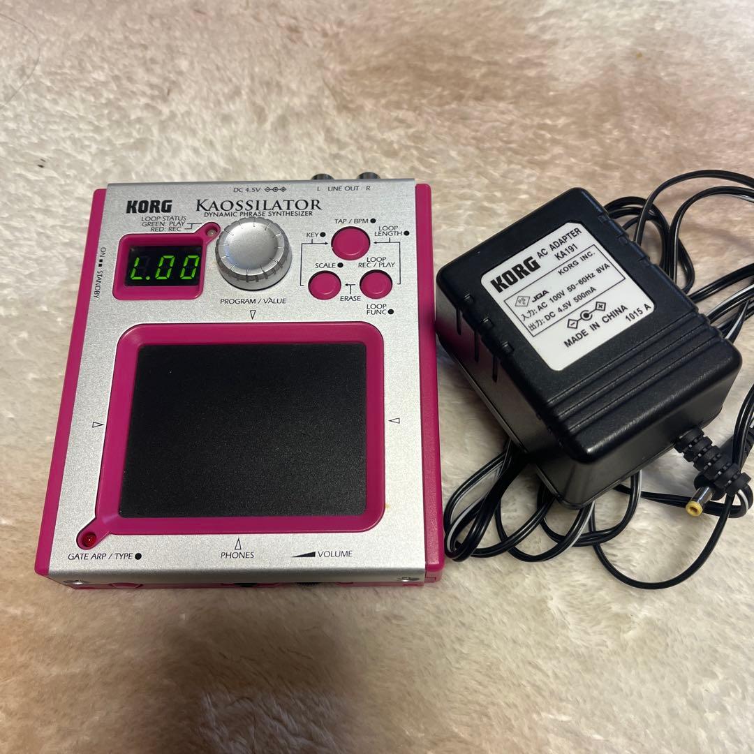 KORG KAOSSILATOR + ACアダプター KA191 【即購入OK】 2026年最新】Yahoo!オークション -korg acアダプター ka191の中古品