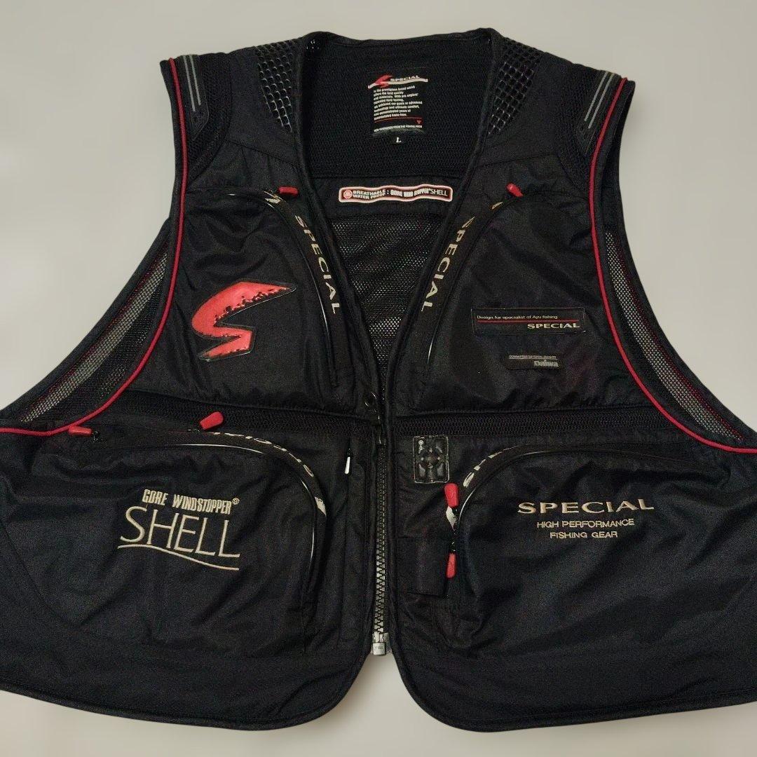ダイワ　鮎　ゴアテックス　SPECIAL ベスト 　Lサイズ DAIWA（ダイワ） スペシャル ゴア ウィンドストッパー ショートベスト