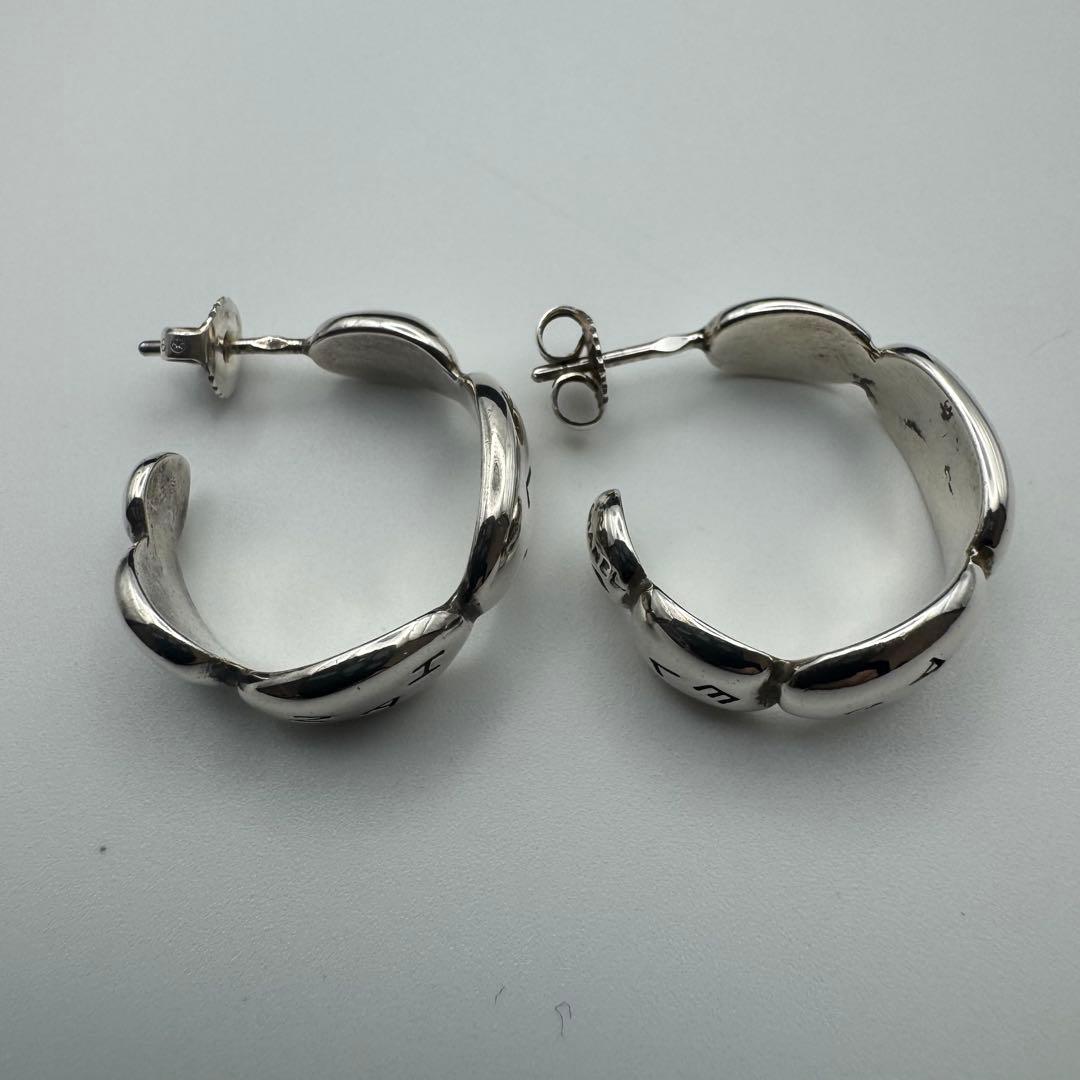 美品 希少】CHANEL シャネル フープピアス シルバー925 正規品 - メルカリ