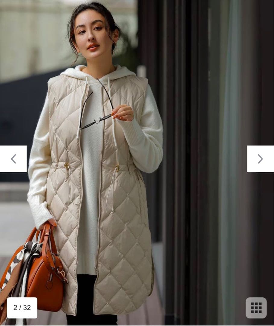 【TAION×UNFILO 】キルティングダウン ジレ UNFILO｜【TAION×UNFILO 】キルティングダウン ジレ | Rakuten Fashion