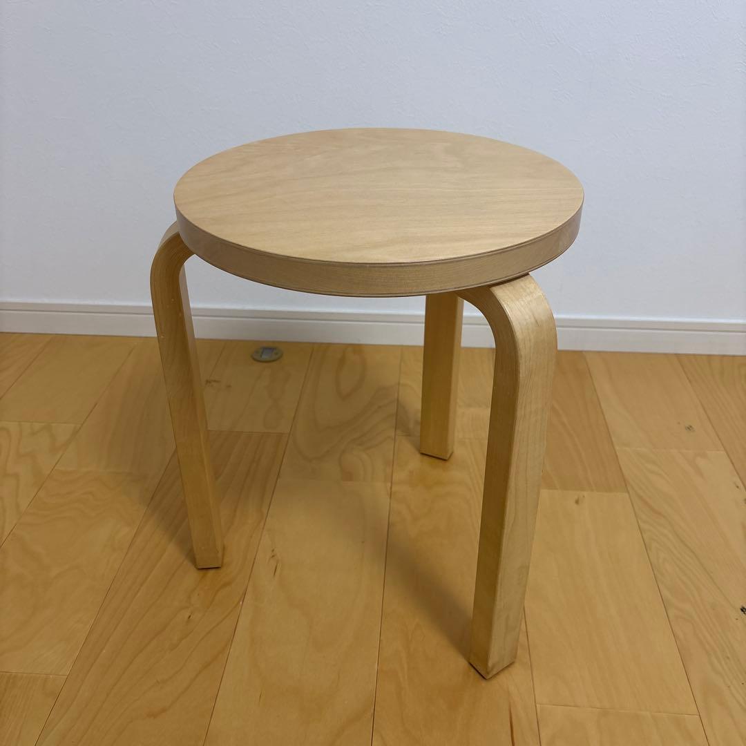 STOOL 60 スツール 60 Stool 60 (スツール60) | ナチュラル ラッカー | Artek (アルテック)