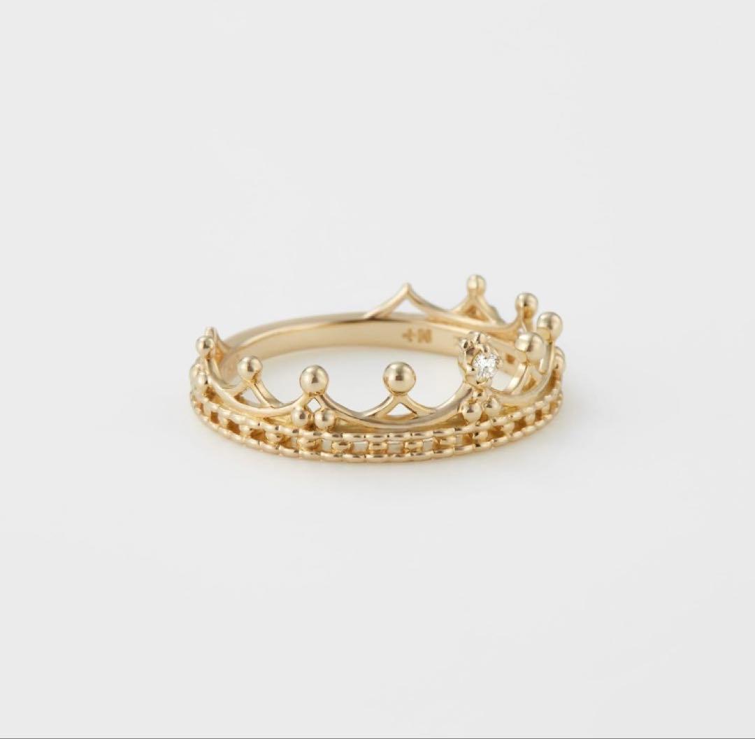 NOJESS K10 クラウン ダイヤ ピンキーリング 4号 K10クラウンピンキーリング｜ピンキーリング｜ノジェス 公式オンライン