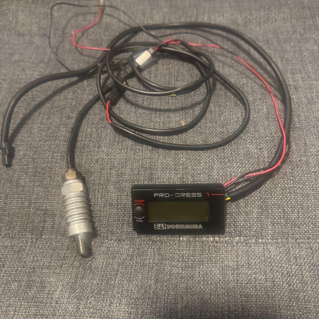 sr400 ヨシムラ　progress1 油温計　ボアエース　アダプター付き RRディップスティック油温計 SR400/500｜株式会社デイトナ