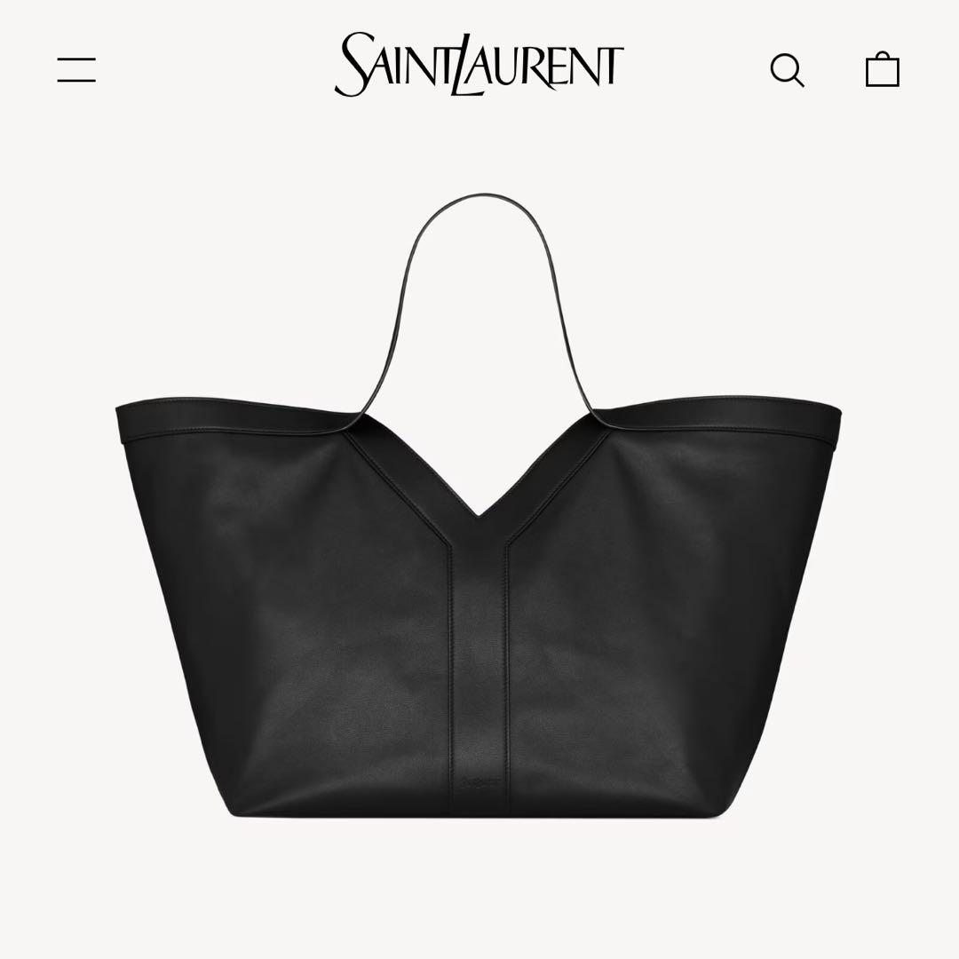 美品 SAINT LAURENT Yトートバッグ BLACKPINKのロゼやベラ・ハディッドが愛用！ サンローランの新作バッグ