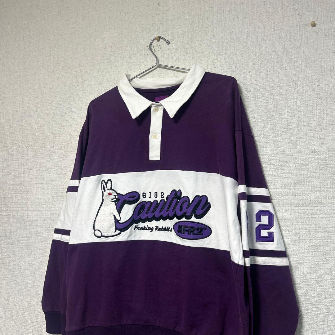 ★激レアデザイン★ FR2 ロンT ポロシャツ　京都限定　撫子　色情兎　紫　M 51ZHbeg-DVL._AC_UY350_.jpg