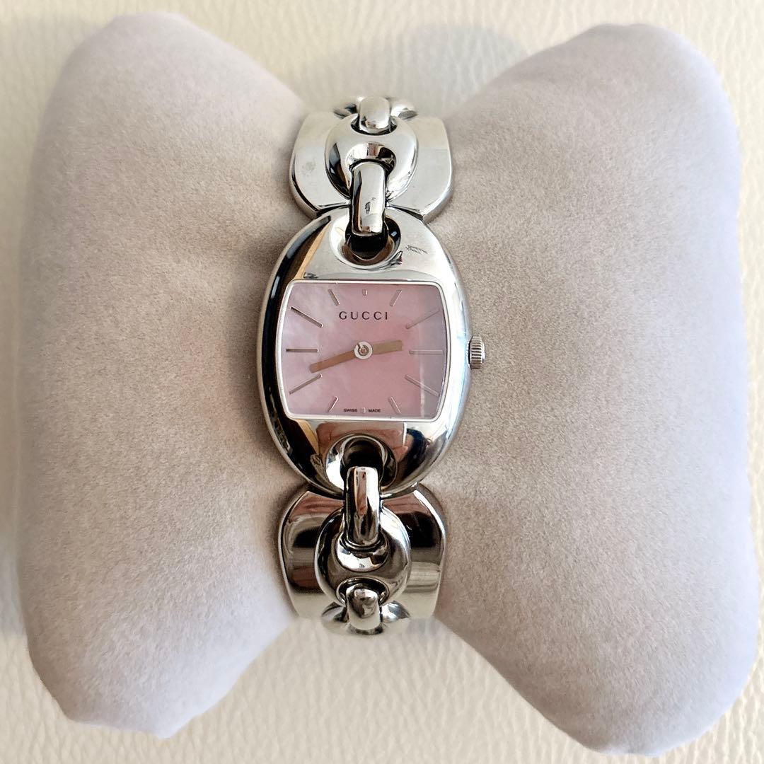 【未使用】GUCCI グッチ　腕時計　121.5 マリーナチェーン　箱あり GUCCI グッチ マリーナチェーン 腕時計 ステンレススチール 121.5