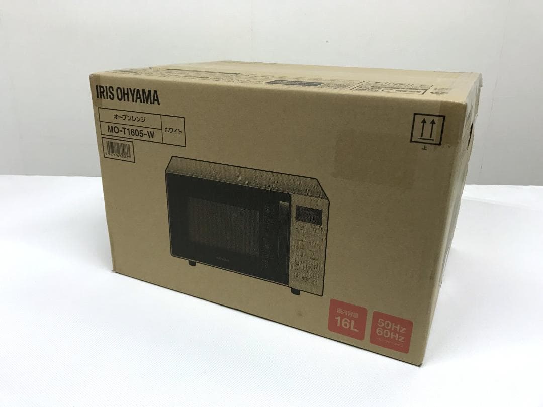 未開封品　アイリスオーヤマ オーブンレンジ 16L MO-T1605　ホワイト IRIS OHYAMA（アイリスオーヤマ） オーブンレンジ 電子レンジ 16L