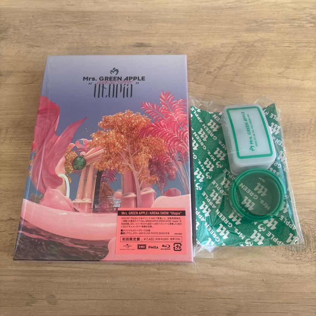 Mrs. GREEN APPLE Utopia Blu-rayセット LIVE Blu-ray / DVD「ARENA SHOW “Utopia”」 チェーン別オリジナル特典
