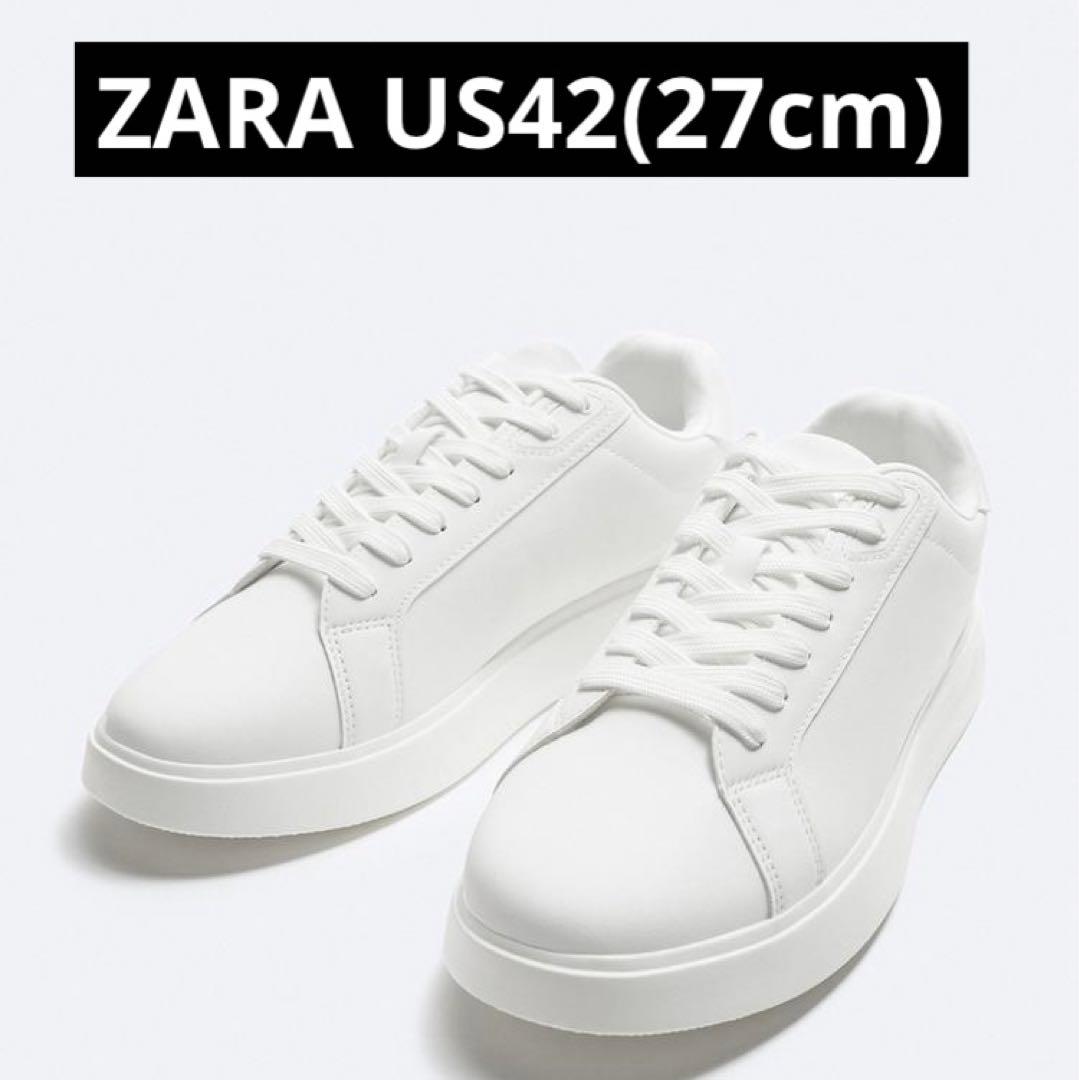 ZARA ザラ チャンキーソールスニーカー US42(27cm) - メルカリ