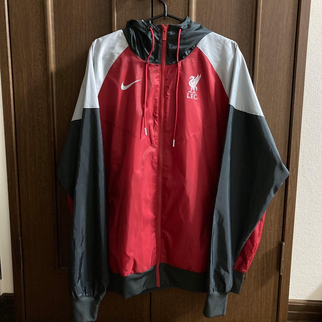 リバプール　ウーブンフーディージャケット　トレーニングウェア　ユニフォーム リバプール NSW SPE ウーブン LND WR フーディジャケット スペース
