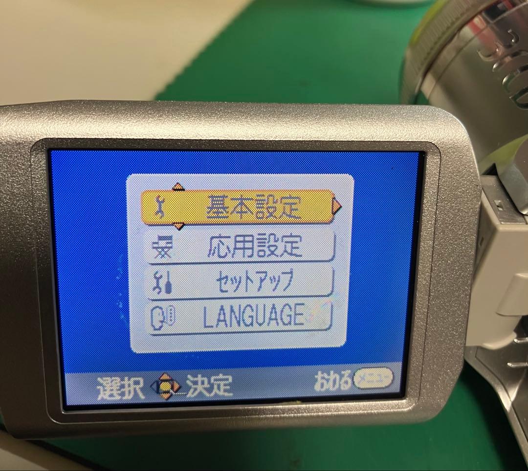 パナソニック ビデオカメラ NV-GS250ミニDVテープ仕様 作動機 - メルカリ