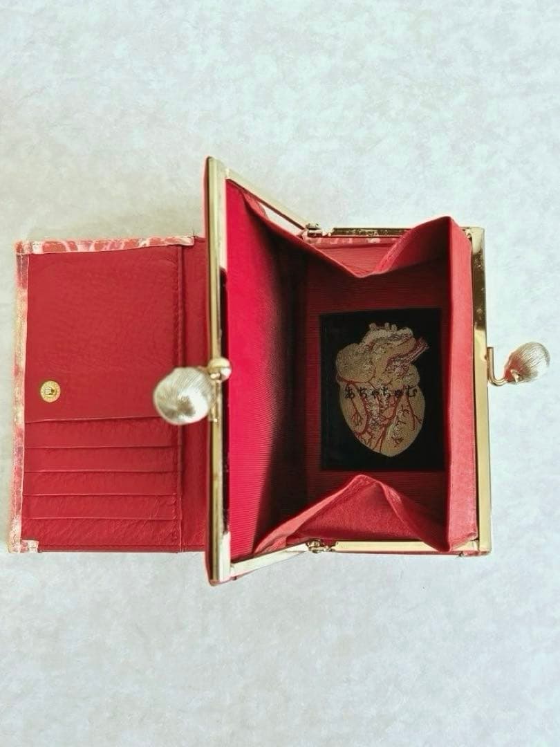 レア あちゃちゅむ 肉柄 がま口財布 - メルカリ