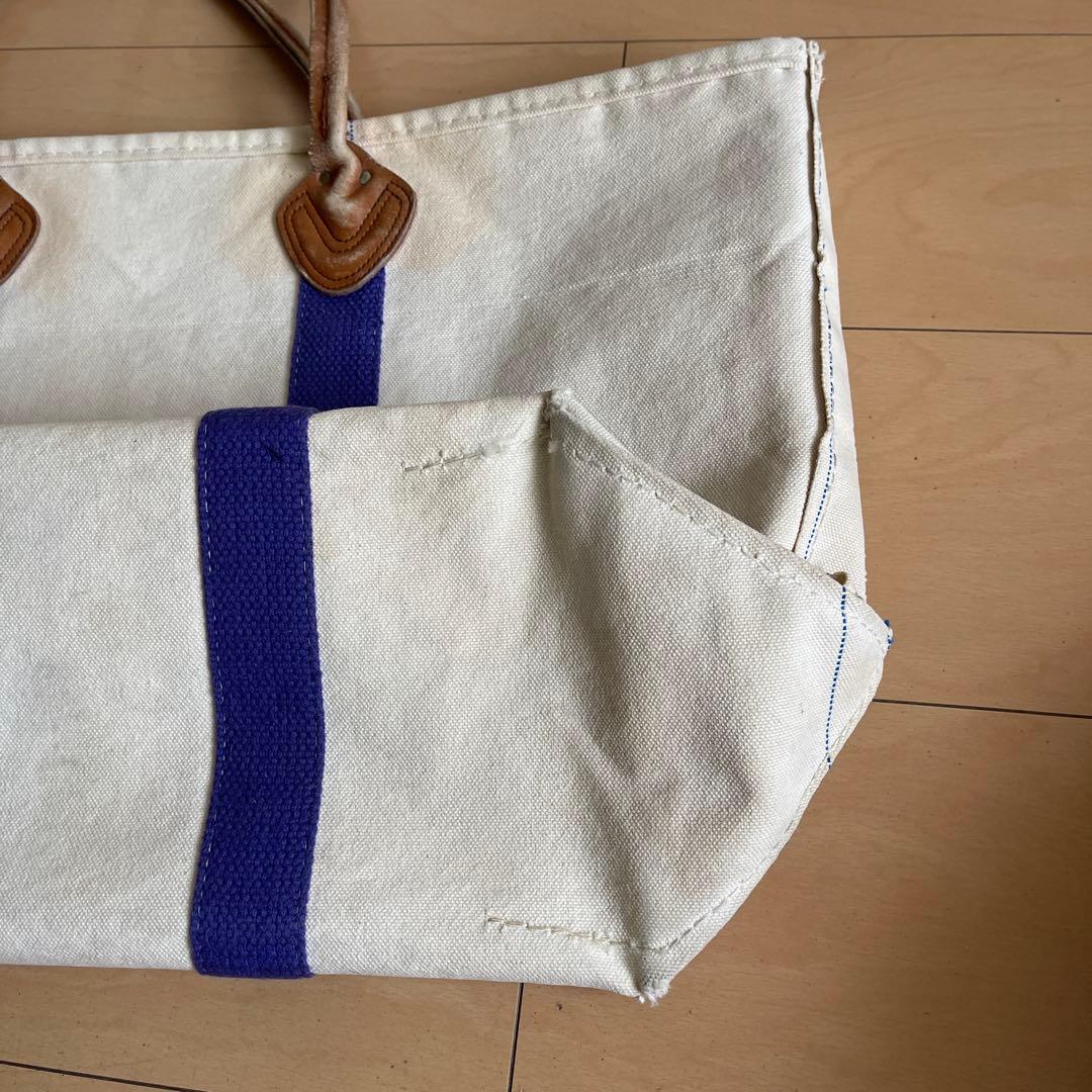 80's L.L.BEAN エルエルビーン　レザーハンドル　パープル　紫