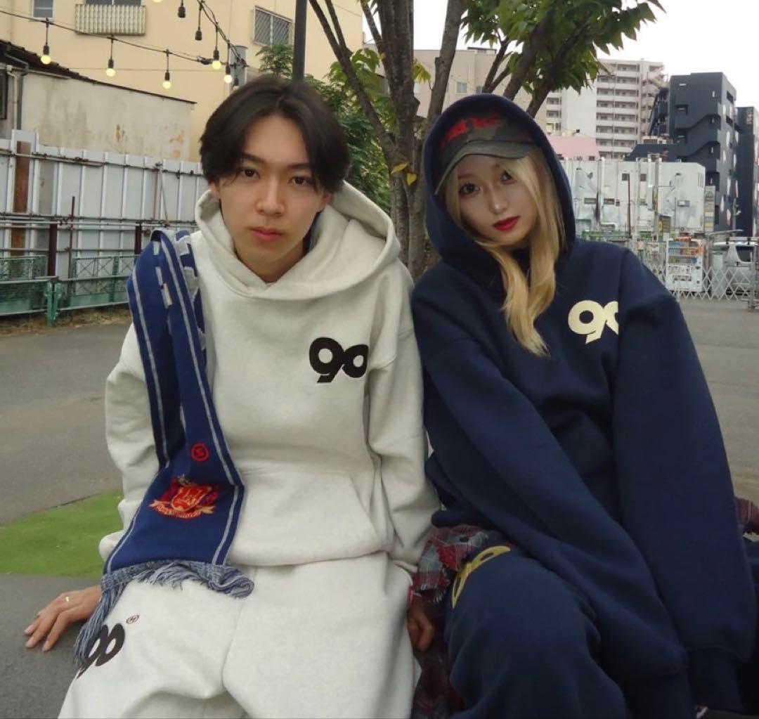 9090 セットアップ ネイビー - メルカリ