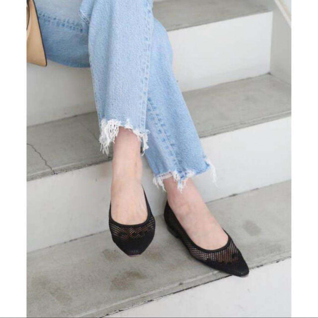 ペリーコ　メッシュパンプス　ドゥーズィエムクラス別注　黒　35 Various Lasts “ Mesh” & ”Tulle” | PELLICO｜ペリーコ