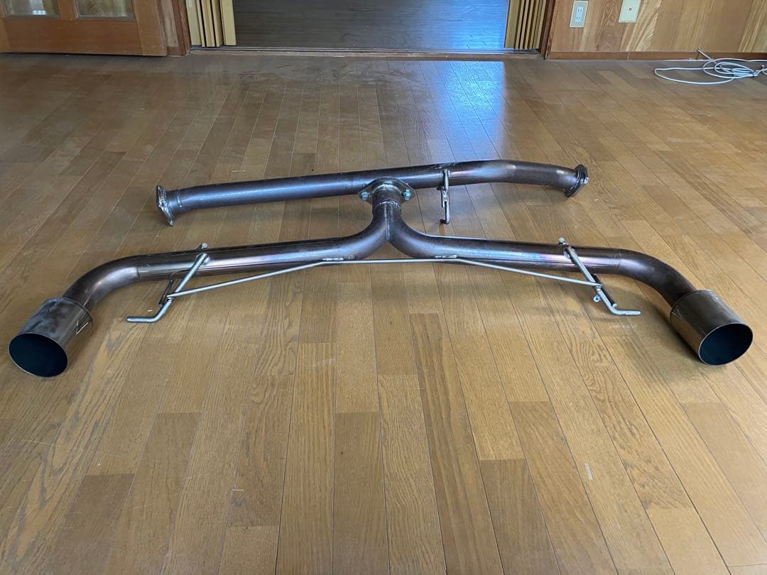 RX8 ステンレスデュアルテールマフラー RX-8 ULTIMATE ドルフィンテールマフラー 後期用 : エアロ.カスタム