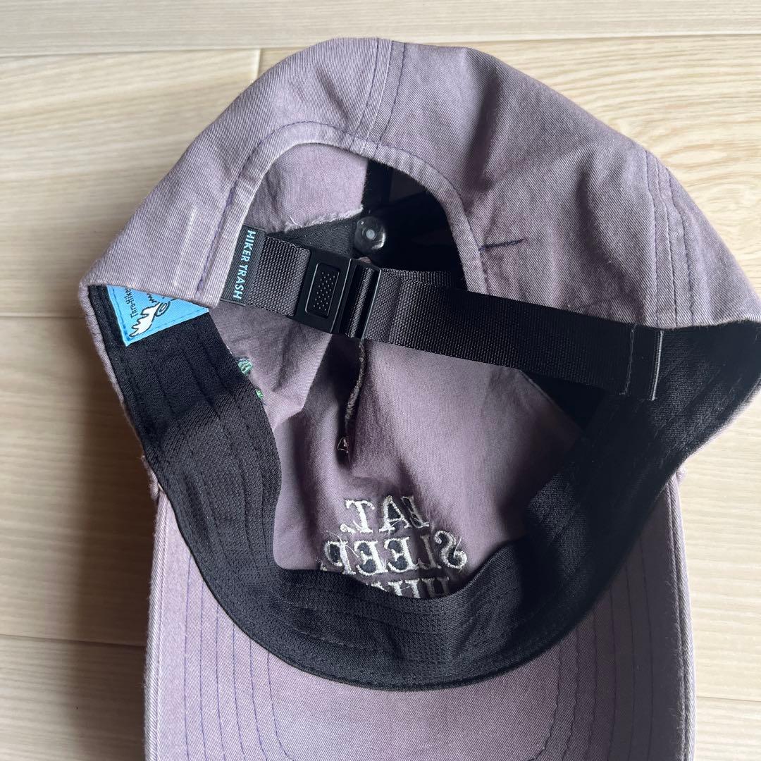 HIKER TRASH ハイカートラッシュ 紫色 キャップ - メルカリ
