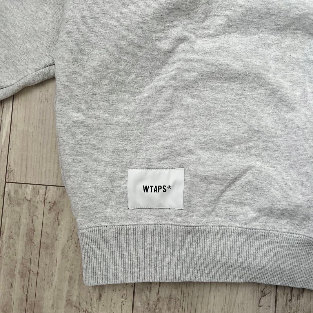 WTAPS スウェット02 WUT SWEATER COTTON グレー - メルカリ