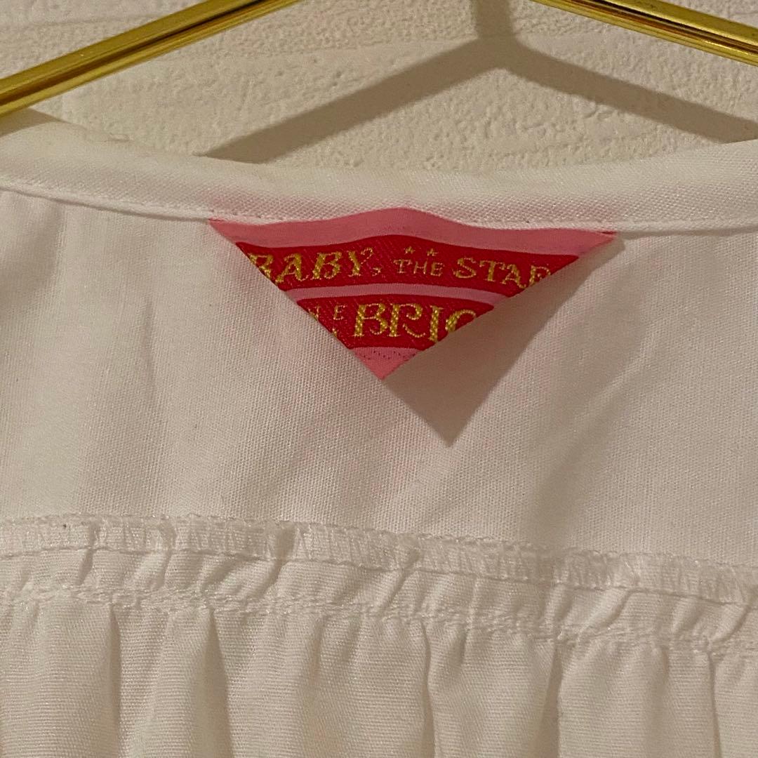 袖取り外しベビードールブラウス オフ白 - メルカリ