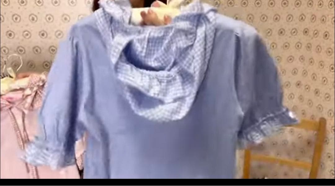 ピンクハウス⭐︎ギンガムチェックフードカットソー⭐︎青木美沙子