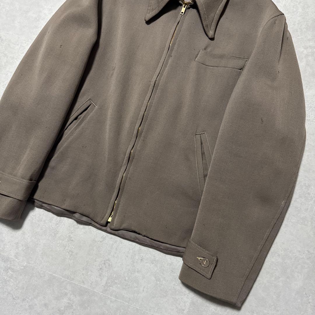 40s hbarc スポーツジャケット ギャバジャン vintage オメプリ - メルカリ