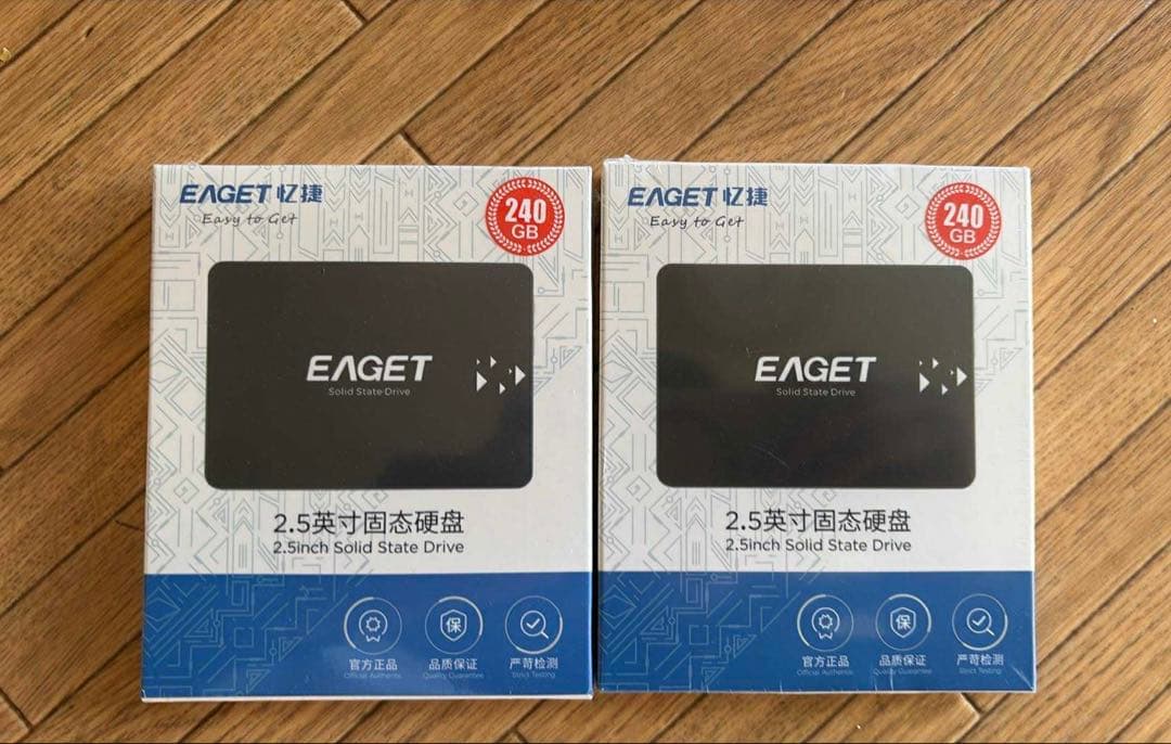 EAGET SSD 480GB 4個 & 240GB 2個セット 恵梨香
