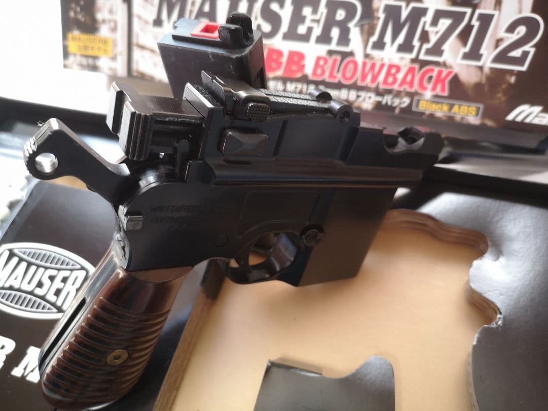 MAUSER M712、8mm BBブローバックトイガン