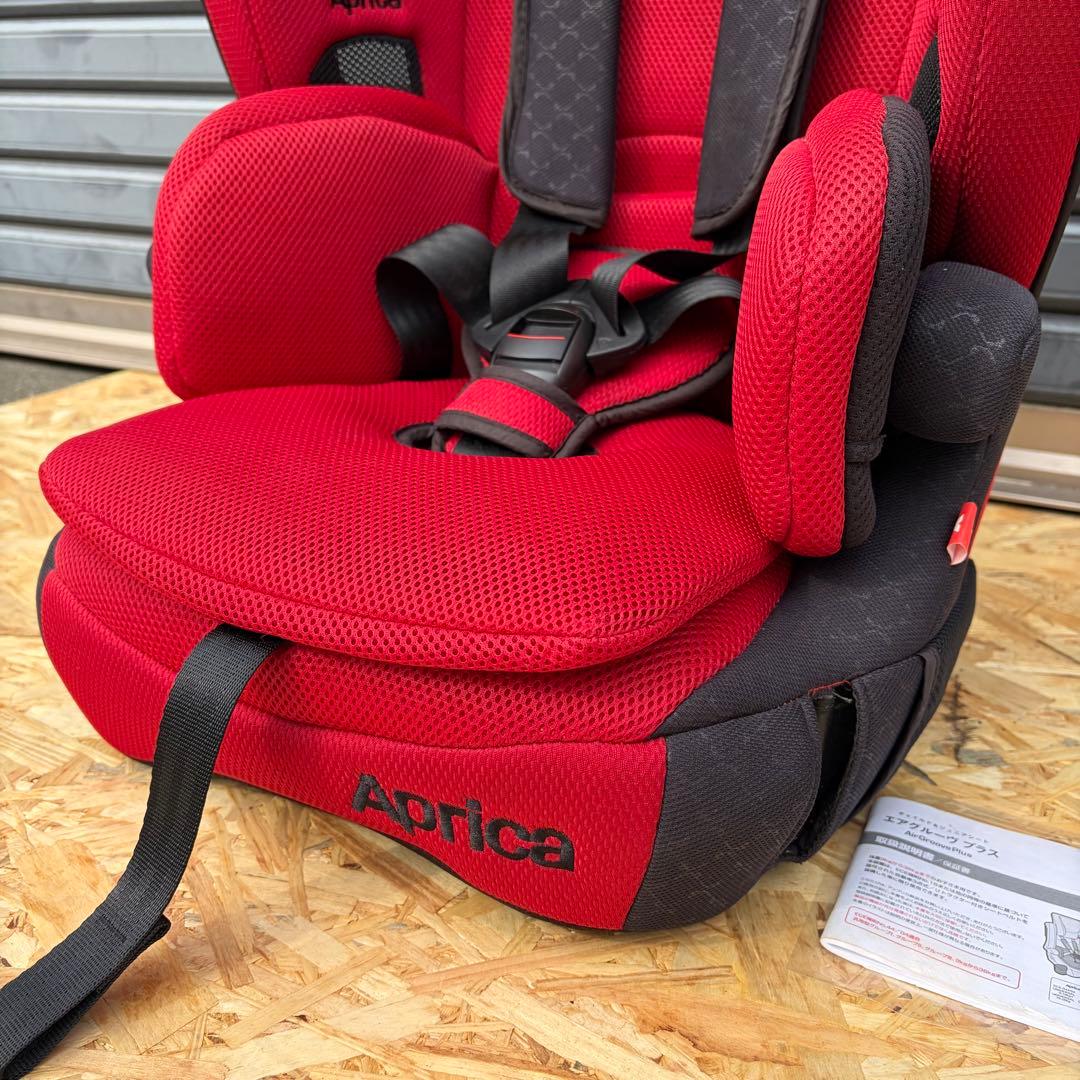 極美品】Aprica エアグルーヴプラス ジュニアシート - メルカリ