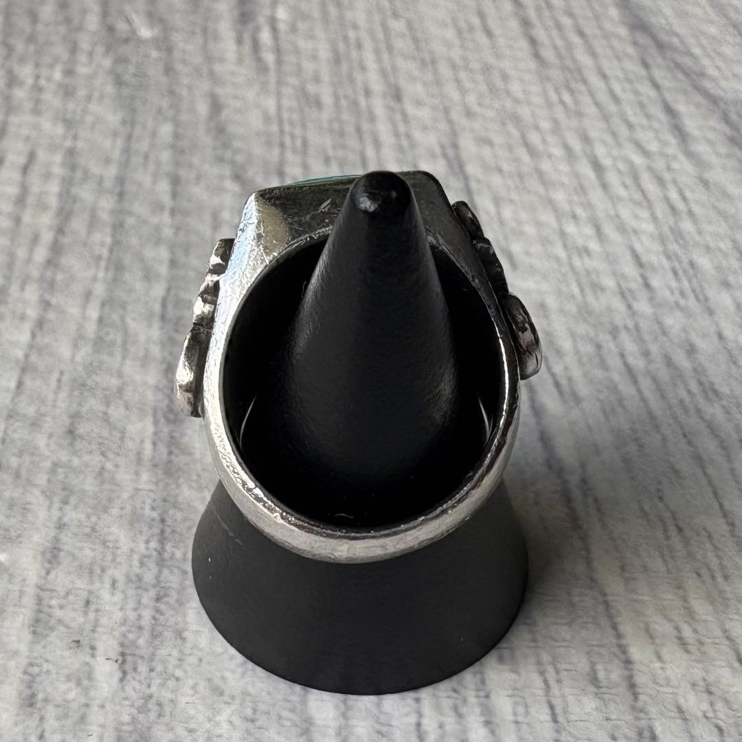 スパロウ　リング　シルバー925 ターコイズ　ジョニーデップ