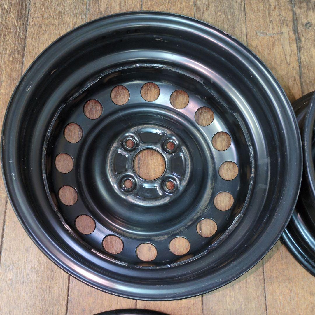 送料込　アクアやヤリス他　トヨタ　純正ホイール　15×5.5J　P100　+45