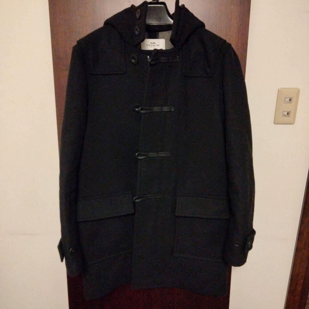 美品 COACH ダッフルコート М相当 濃紺 ウール混合 2026年最新】coach ダッフルコートの人気アイテム - メルカリ