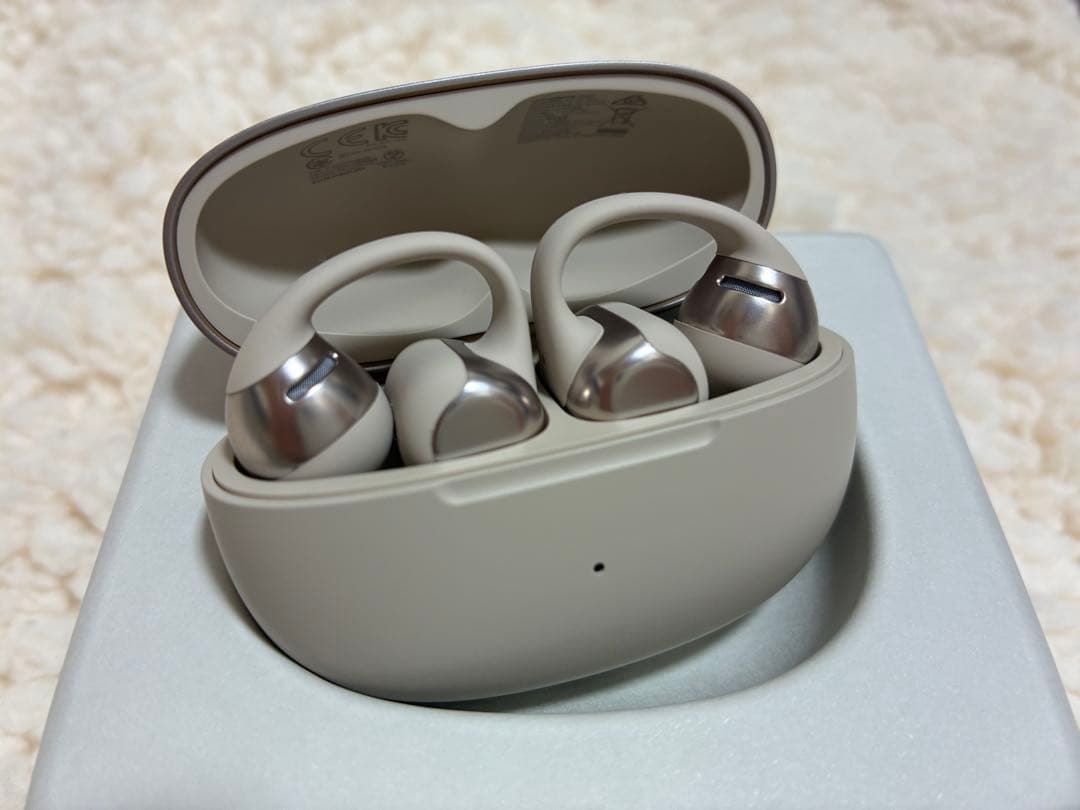 SHOKZ OPEN DOTS ONE ワイヤレスイヤホン イヤーカフ Shokz初のイヤーカフ型イヤホン「OpenDots ONE」が登場。Dolby Audio