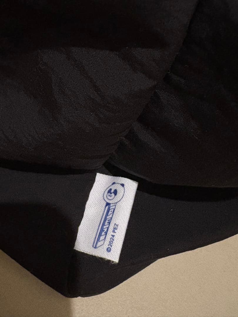 激レア・完売品】イアパピヨネ PEZ コラボ トートバッグ 刺繍 黒