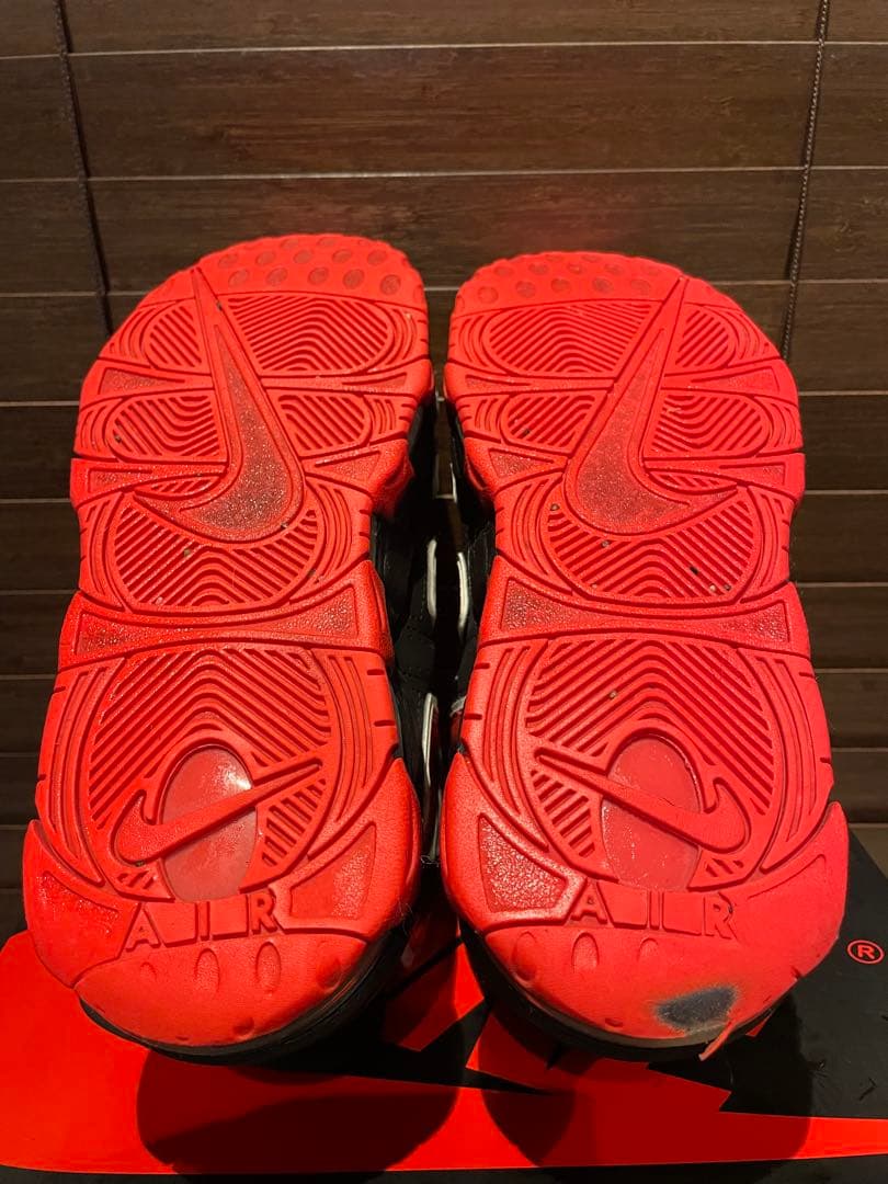 ✨NIKE AIR MORE UPTEMPO レーザークリムゾン 26.5cm✨
