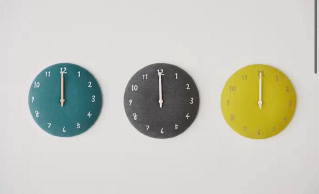 【新品未使用】ミナペルホネン　壁掛け時計　bolo mina perhonen bolo 新柄発売のお知らせ。6月12日～ - minä perhonen