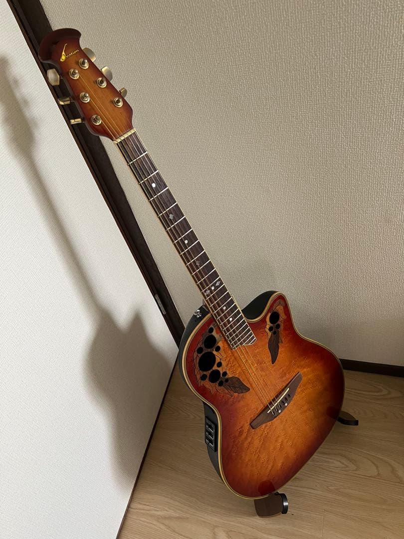 Ovation CC257 Celebrity Delux ジャンク Acoustic Electric Guitar Ovation CC257 Celebrity Deluxe Natural