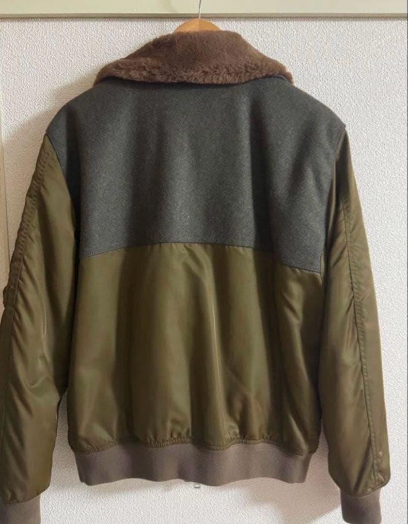 希少 美品 DIESEL ma-1 フライトジャケット 裏ボア オリーブ M - メルカリ