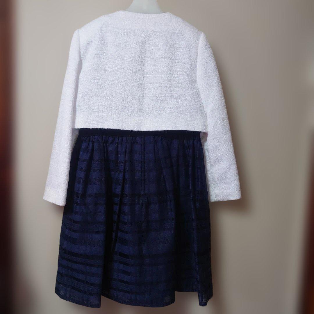 プティマイン フォーマル 130 紺 着画あり - メルカリ