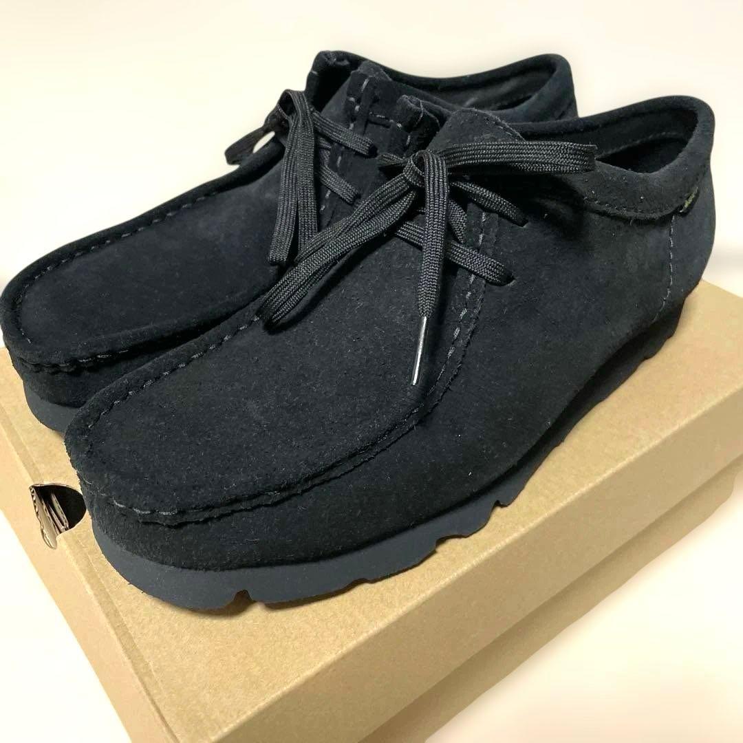 【新品未使用】クラークス ワラビー GTX ブラック UK8（26.0㎝） Clarks（クラークス） ： WALLABEE GTX ： 26149449 : ARKnets - 通販