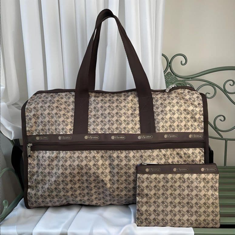 ボストンバッグ　レスポートサック ショルダー　ポーチ付 楽天市場】【10％OFFクーポン対象・3/11-1時59分迄】LeSportsac