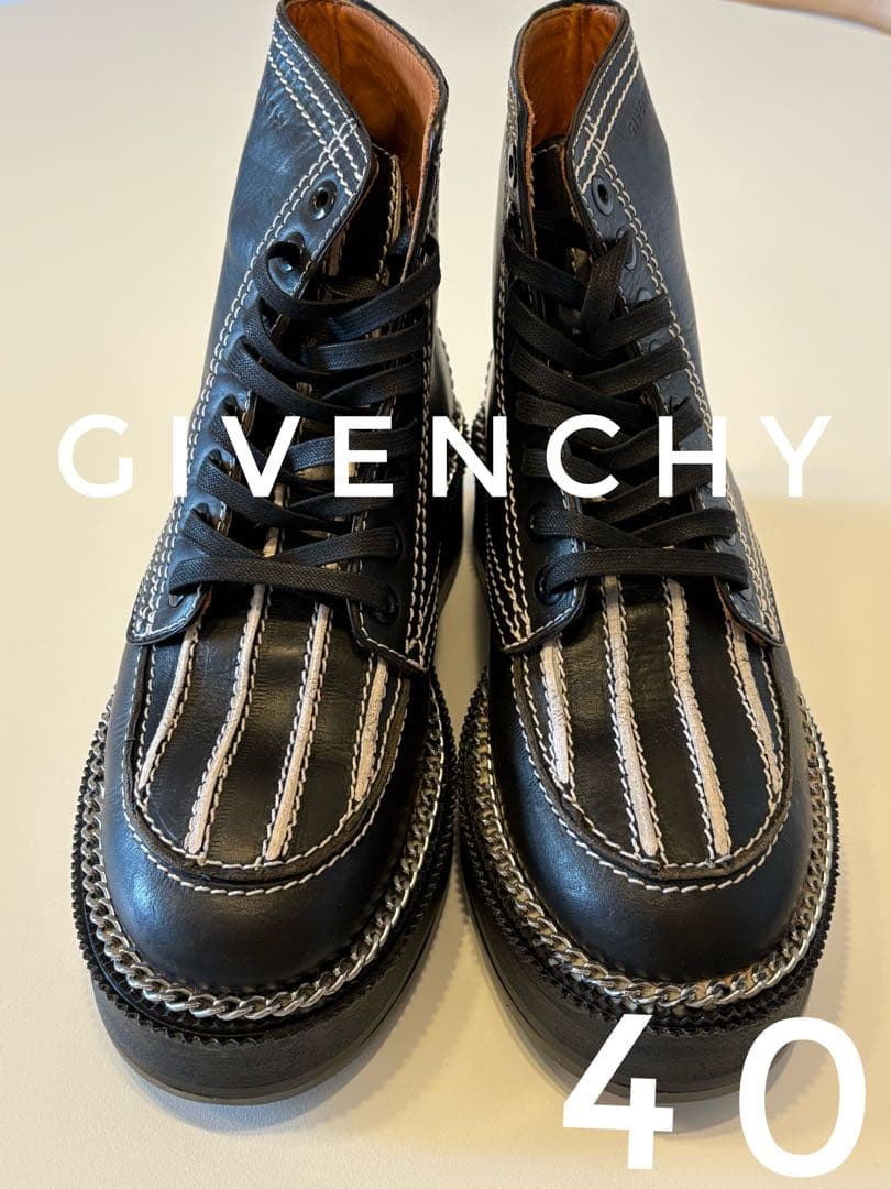 年始セール！未使用　GIVENCHY スニーカー 40 ブラック ジバンシィ GIVENCHY スニーカー シティ スポーツ 4G ブラック メンズ