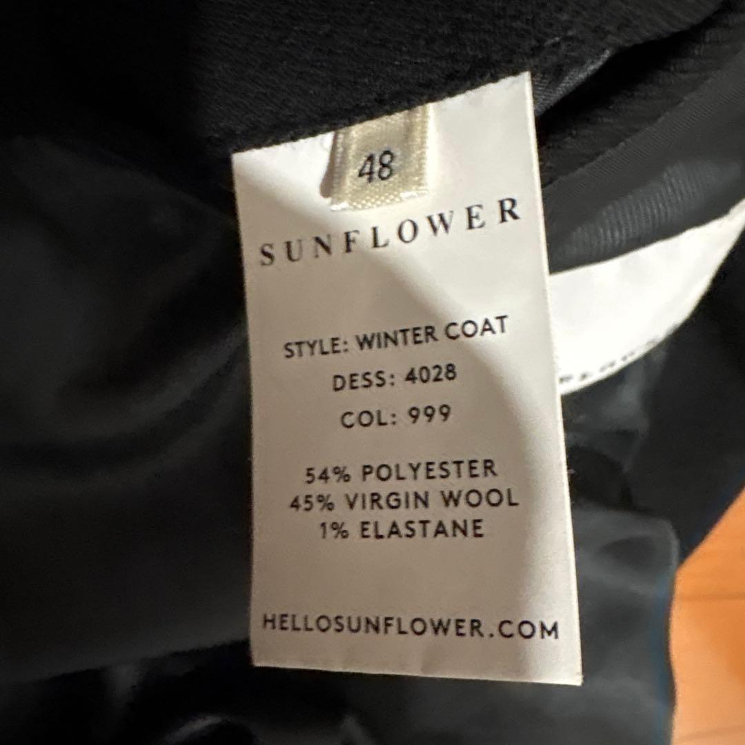 Sunflower サイズ48 ウィンターコート　ours 深水　ローズ