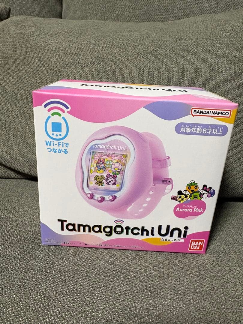 たまごっちユニ⭐︎オーロラピンク⭐︎新品未開封⭐︎tamagotchi uni Amazon | Tama gotchi Uni Aurora Pink 対象年齢 6才以上 人気 限定