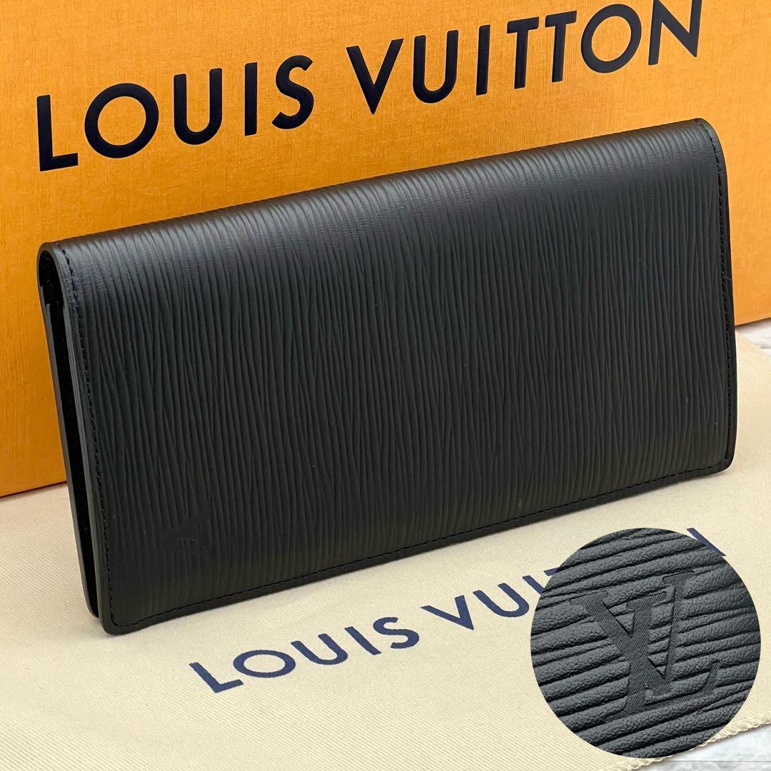 ★新品に近い★　ルイヴィトン　長財布　エピ　ポルトフォイユ　ブラザ　メンズ ポルトフォイユ・ブラザ ルイヴィトン 長財布 ポルトフォイユブラザ