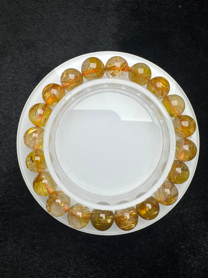 ルチルクォーツ　天然石　ブレスレット ルチルクォーツ ブレスレット ｜天然石通販の4976堂