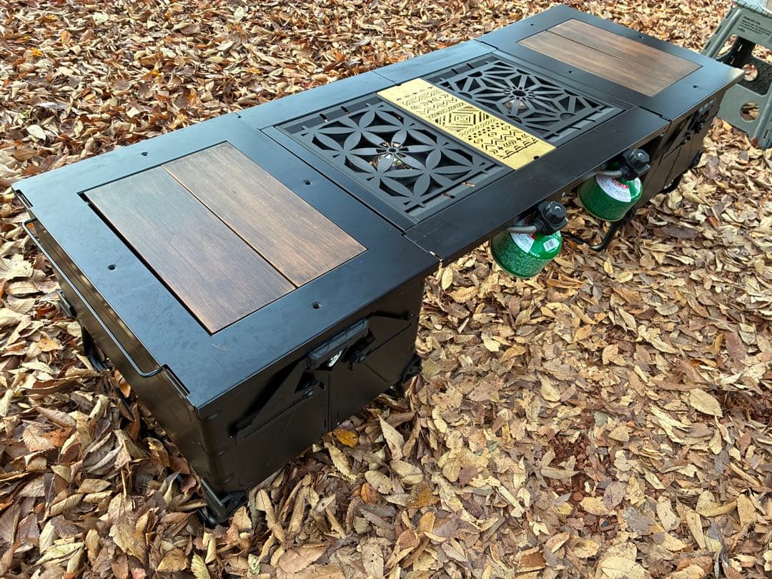 シェルコン50 ブリッジテーブルセット H&O SCウィングトップ ＆ ブリッジテーブルセット50 BK／OD | outdoor