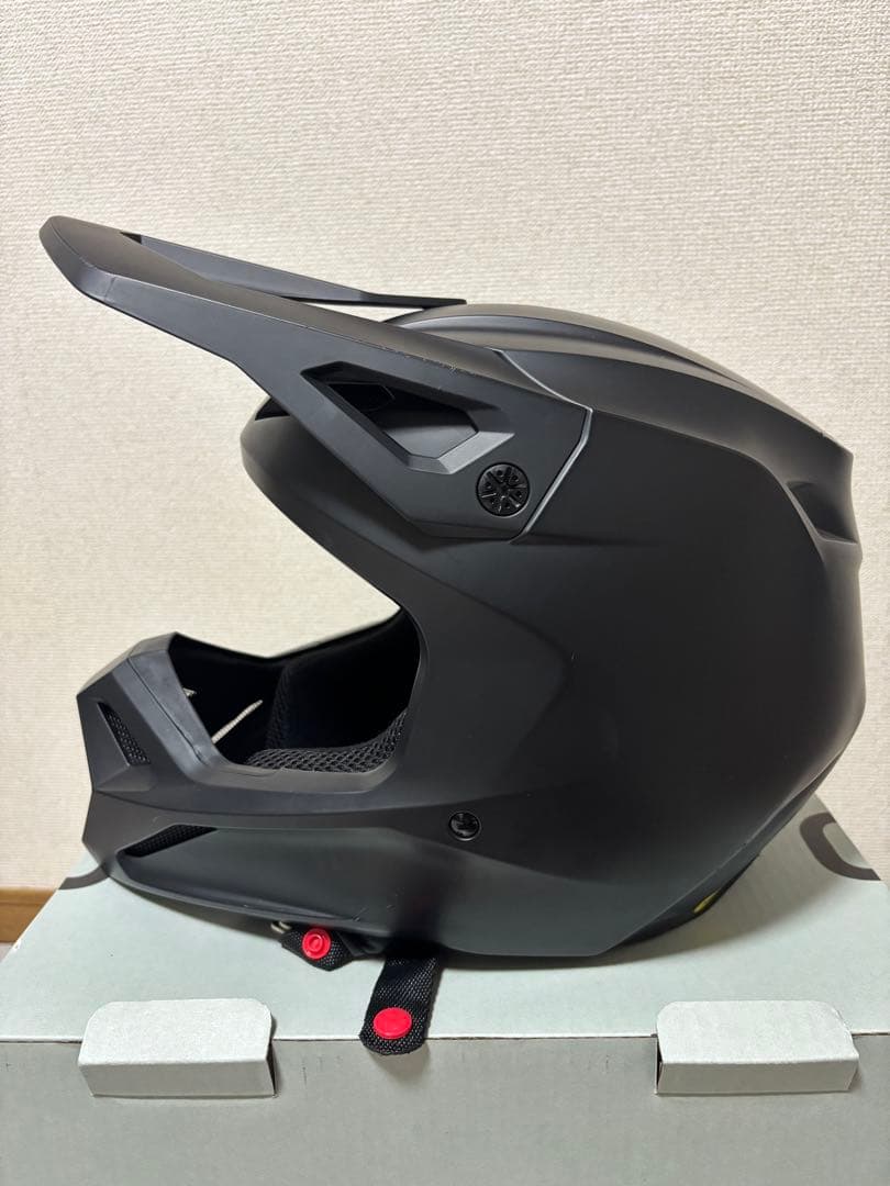 Fox ヘルメットV1 フォックス（FOX） オフロードヘルメット 24 V1 HELMET SOLID MATT